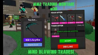 MM2 Trading Montage #30 (MIND BLOWING TRADES)