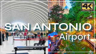 San Antonio Airport 4k Texas International Tour Travel Aeropuerto