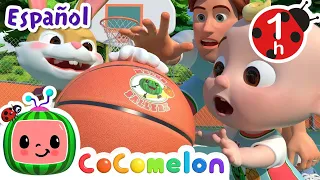 Baloncesto -  CoComelon en Español | Canciones Infantiles | Moonbug en Español