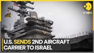 Israel-Palestine war:  US to move second aircraft carrier to Mediterranean | WION