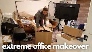 Transforming The LAST Room In Our Old House! // DIY Dream Office Makeover [Part 1!] // Office Decor