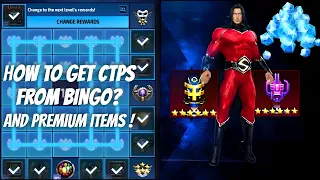 How To Collect CTP From Bingo|| Perform Cheapest Bingo& Premium Items ||MFF Part1 Giveaway Result