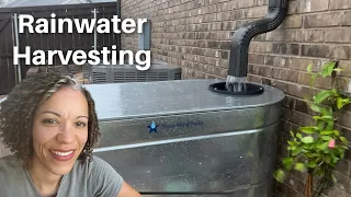 Rainwater Harvesting for home and garden using Texas Metal Tanks