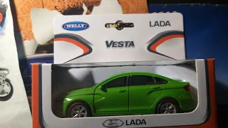 Распаковка WELLY LADA VESTA