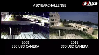 10 year challenge - IP camera from 2009 vs 2019