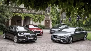 2017 Volvo S90 vs 2017 Audi A6 vs 2017 Jaguar XF vs 2017 Mercedes E-Class