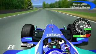 rFactor F1 2005 - J.Villeneuve at F1 Total Track