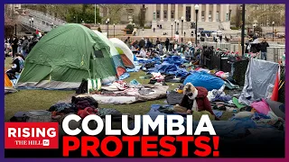 Anti-Israel Protests RAGE At Columbia, Biden CONDEMNS Anti-Semitism on Campus