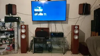 Rotel RA-1570 & Bowers & Wilkins CDM SNT Audio Test