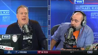 Michael Kay GOES OFF On Caller for Saying Him and Peter Should Show More Respect to Mike Francesa