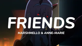 Marshmello & Anne-Marie - FRIENDS (𝐬𝐥𝐨𝐰𝐞𝐝 + 𝐫𝐞𝐯𝐞𝐫𝐛)