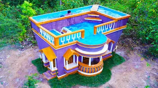 Build Most Creative Wonderful contemporary Mud Villa House & Swimming Pool