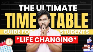 Score 95+ TOPPERS ULTIMATE Study Time Table for Students | How to Become a Topper? Padhle