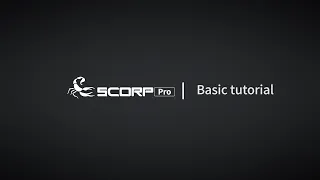 SCORP Pro Basic Tutorial - Part One