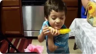 April Fools Prank Backfired! | Little Kid LOVES Banana