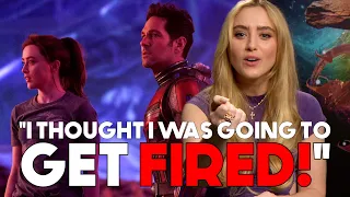 "I thought I was going to get FIRED!" - Kathryn Newton (ANT-MAN AND THE WASP: QUANTUMANIA interview)