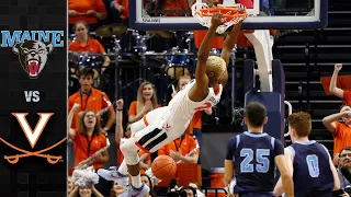 Maine vs. Virginia Men's Basketball Highlights (2019-20)