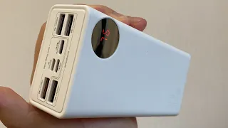 BASEUS 33W МЕГА ЛЮТАЯ ПОВЕРБАНКА СО ВСЕМИ ПОРТАМИ НА БОРТУ! 30000mAh USB Type-C PD3.0 + QC3.0