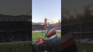 Samp Brescia 5-1 festa finale