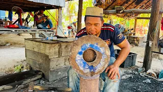 Knife Making - Forging A Simple Machete From A Piece Of Disc Plough