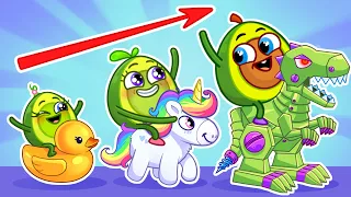 Which Toy is the Best for Baby? Unicorn VS Dinosaur || Funny Stories for Kids by Pit & Penny 🥑