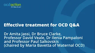 Effective Treatment for OCD Q&A panel, OCDA conference 2019