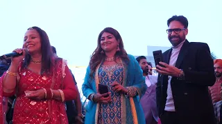 Amrita Virk On Aman Rozi’s Brother Wedding #amanrozi #punjabisingers