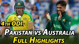 Pakistan Vs Australia | 4th ODI Highlights | PCB