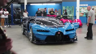 Bugatti Vision Gran Turismo (w/ startup)