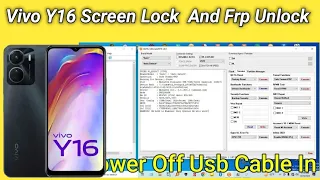 Vivo Y16 Screen Lock  And Frp Unlock By UMT Tool.