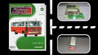 Deagostini - Kultowe Autobusy PRLu - Numer 84 - Prezentacja - San H01B