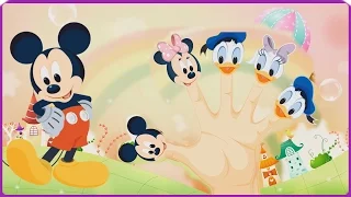 Mickey Mouse Finger Family  Nursery Rhymes Lyrics