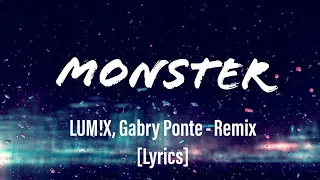 LUM!X, Gabry Ponte - Monster (Robin Schulz Remix) [Lyrics] | how should I feel? | #hamedsview