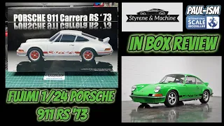 Fujimi 1/24 Porsche 911 Carrera RS '73 - In Box Review