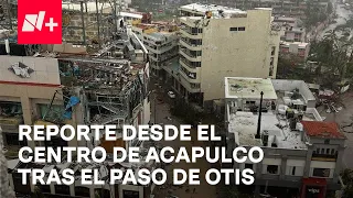 Acapulco tras el paso del huracán Otis