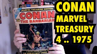 Conan Treasury Edition Marvel 4 1975 Comic Review