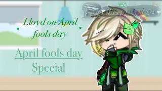 •Lloyd on April fool’s day• // Late April fools day special // •Original Ninjago Gacha skit•