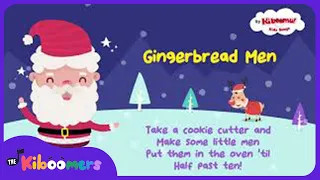 Gingerbread Man Lyric Video - The Kiboomers Preschool Songs & Nursery Rhymes for Christmas