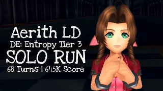 Aerith Lv.80 [LD] Solo Run | Dimensions’ End Entropy Tier 3 | DFFOO Global