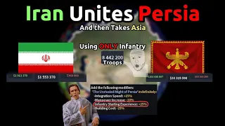 Iran DOMINATES Whilst Using ONLY INFANTRY in Rise Of Nations - Roblox