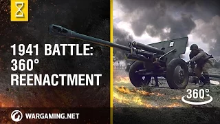 1941 Virtual Battle: World War II Reenactment with Tanks [VR Experience]