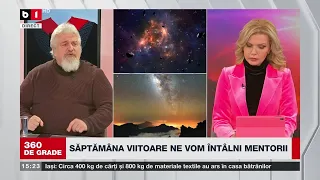 360 DE GRADE CU ALINA BĂDIC. HOROSCOP SĂPT. 4 - 10 FEB 2024. Invitat: LUCREȚIU TEODOROIU. P1/3