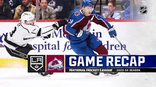 Kings @ Avalanche 1/26 | NHL Highlights 2024