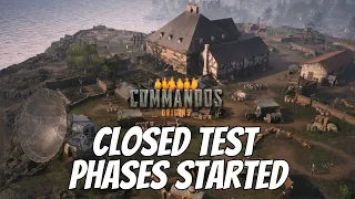 COMMANDOS: ORIGINS - CLOSED TEST PHASES STARTED!