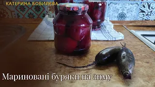 МАРИНОВАНИЙ БУРЯК на зиму!!!