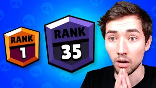 RANG 1 AUF RANG 35 IN 1 VIDEO PUSHEN! (0 - 1250🏆) 😱 Brawl Stars deutsch