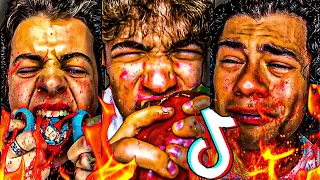 EXTREME Spicy Food TikTok Compilation #18 🥵🌶