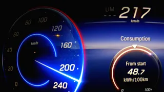Mercedes EQE 350+ acceleration 0-60 mph 0-100 km/h 100-200 top max speed GPS drag electric