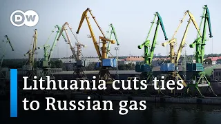 Lithuania ditches Russian gas thanks to LNG while EU remains heavily dependent | DW News