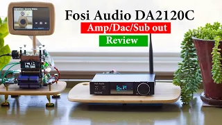 Fosi Audio DA2120C Bluetooth 2.1 Channel Amplifier Subwoofer DAC